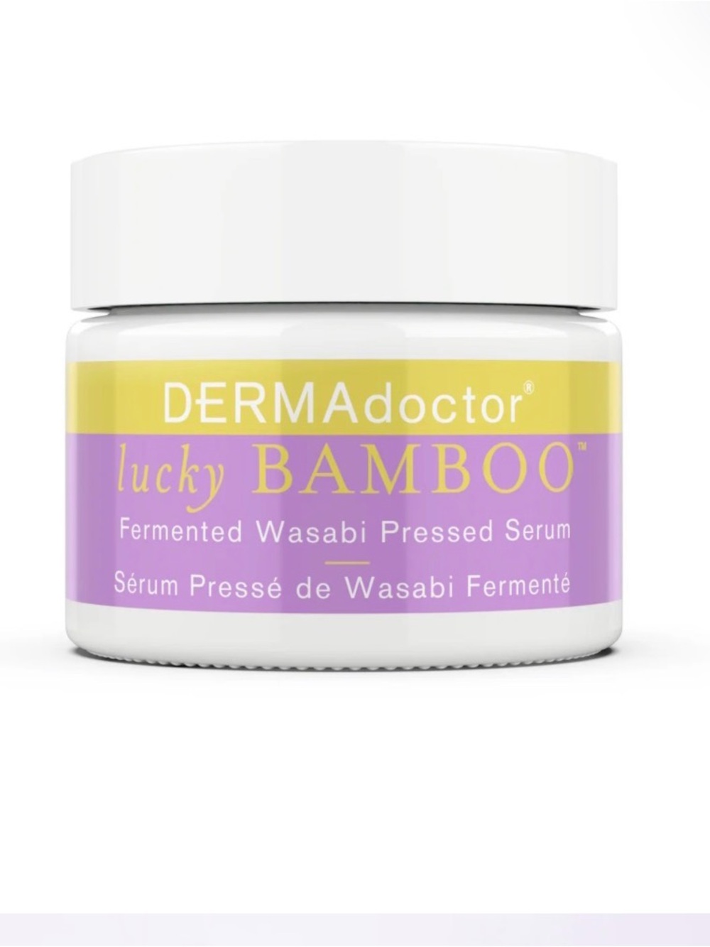 DERMAdoctor Lucky Bamboo Fermented Wasabi Pressed Serum - Purple